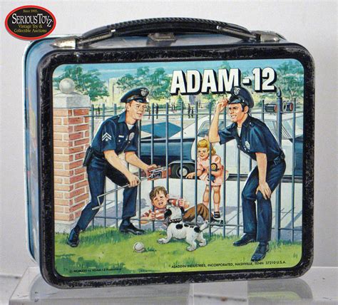 adam 12 metal lunch box|adam lunch box 12.